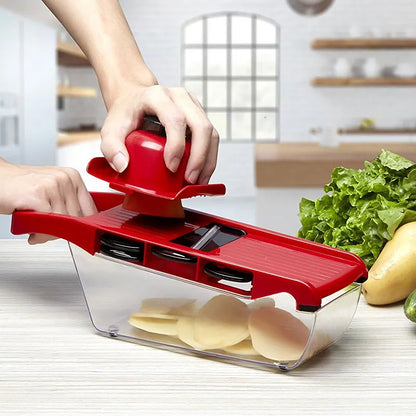 Vegetable Cutter with Steel Blade Slicer Potato Peeler Carrot Cheese Grater Vegetable Slicer Kitchen Accessories