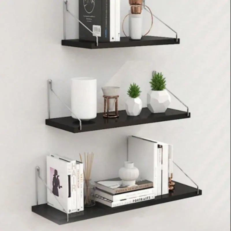 Wall Mounted Shelf, 1/3 Counts No Drill Wall Mounted Shelf, Wall Hanging Shelf for Home Bedroom Kitchen Bathroom Toilet Study Room, Wall Mount Design, Shelfs for Wall