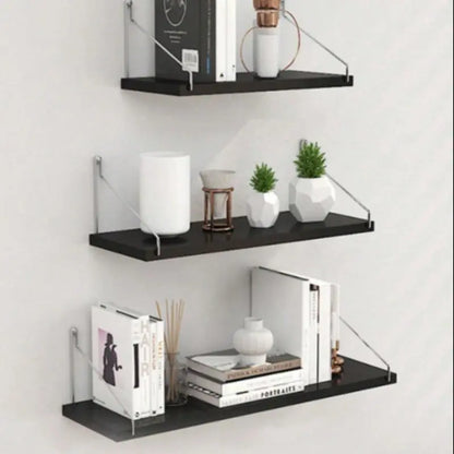 Wall Mounted Shelf, 1/3 Counts No Drill Wall Mounted Shelf, Wall Hanging Shelf for Home Bedroom Kitchen Bathroom Toilet Study Room, Wall Mount Design, Shelfs for Wall