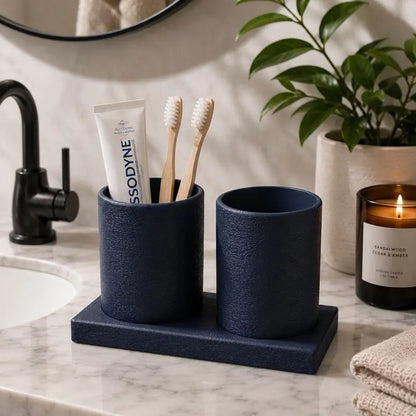 Multi-Functional Bathroom Organizer, Countertop Storage Solution for Toiletries, Compact Space-Saving Shelf