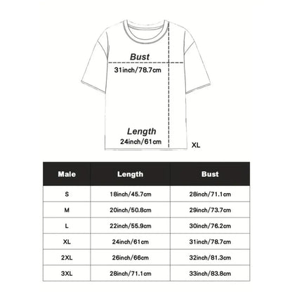 Men'S Bold Camouflage Graphic T-Shirt - Pre-Washed Soft 100% Cotton round Neck Shortsleeve, Relaxed Cut Classic Fit Daily Casual Go-To Tee, Apparel, Menswear, Boyfriend Gift