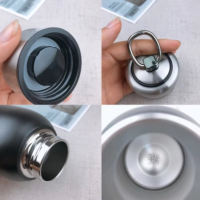 300Ml Mini Coffee Vacuum Flasks Lovely Stainless Steel Thermos Portable Travel Water Bottle Insulated Thermal Bottle