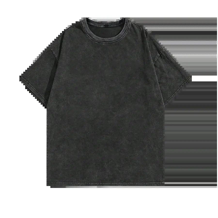 Men'S Cotton T-Shirts Half Short Sleeves Casual Loose Soild Streetwear Tops, Unisex Retro Street T-Shirts, Loose Fit Acid Washed Men'S T Shirts,Summerwins,Father'Sdaygifts,Back to School,Back to School Shopping