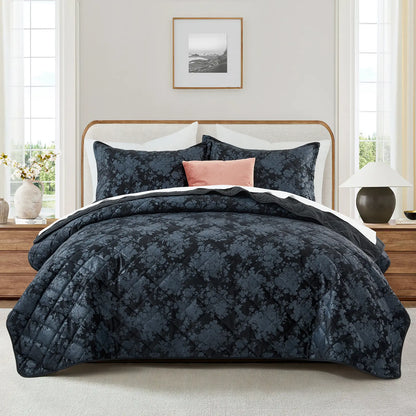 Transform your bedroom with the Imperial Homeware Floral Ultrasonic Bedspread Set! 🌸 Lightweight, breathable, and machine washable – perfect for all seasons. Available in Twin, Queen, and King sizes! 🛏️✨ #HomeDecor #Bedding #CozyVibes
