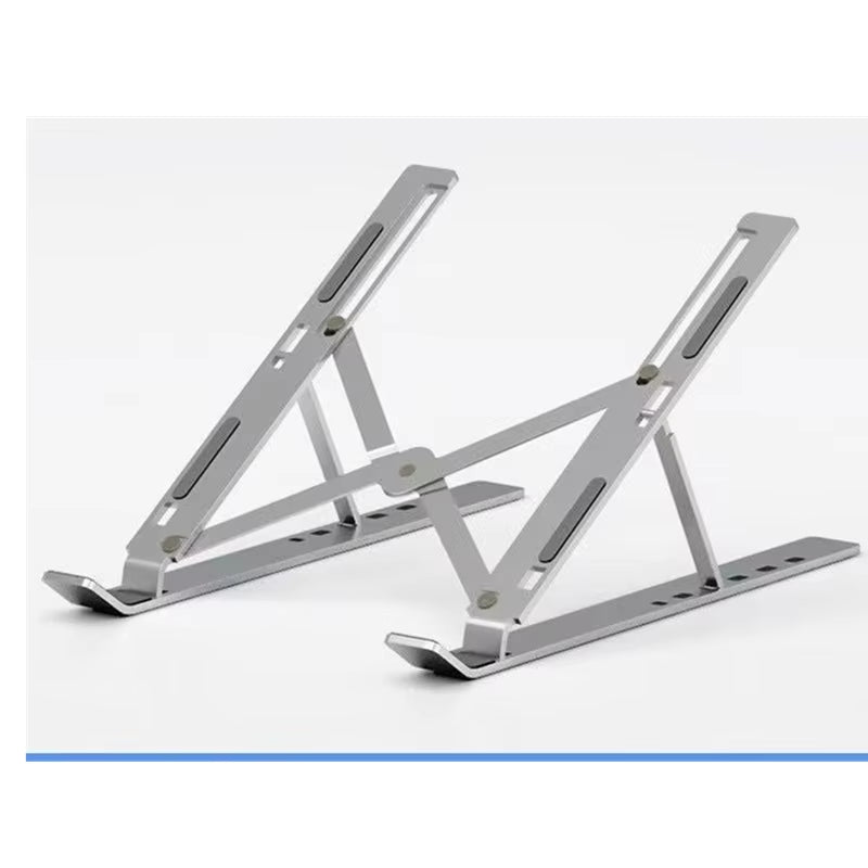 Portable Aluminum Laptop Stand - Foldable Notebook Support Bracket for MacBook Air and Pro Accessories