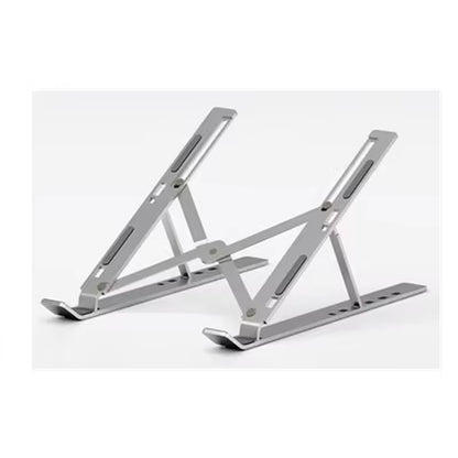Portable Aluminum Laptop Stand - Foldable Notebook Support Bracket for MacBook Air and Pro Accessories