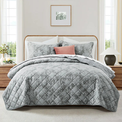 Transform your bedroom with the Imperial Homeware Floral Ultrasonic Bedspread Set! 🌸 Lightweight, breathable, and machine washable – perfect for all seasons. Available in Twin, Queen, and King sizes! 🛏️✨ #HomeDecor #Bedding #CozyVibes