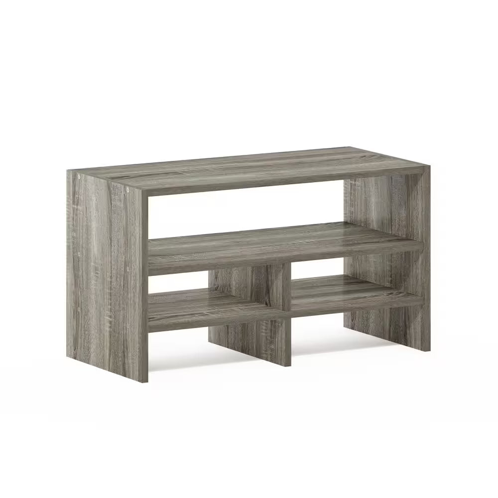 Hermite French Oak Desktop Organizer and Bookcase