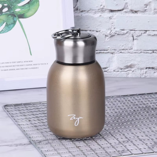300Ml Mini Coffee Vacuum Flasks Lovely Stainless Steel Thermos Portable Travel Water Bottle Insulated Thermal Bottle