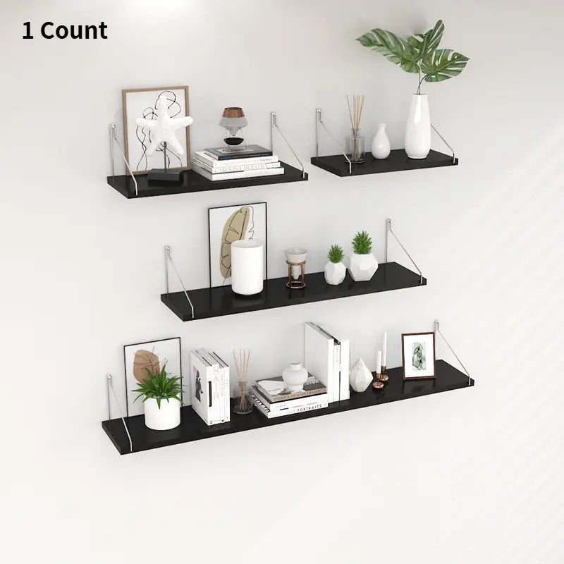 Wall Mounted Shelf, 1/3 Counts No Drill Wall Mounted Shelf, Wall Hanging Shelf for Home Bedroom Kitchen Bathroom Toilet Study Room, Wall Mount Design, Shelfs for Wall