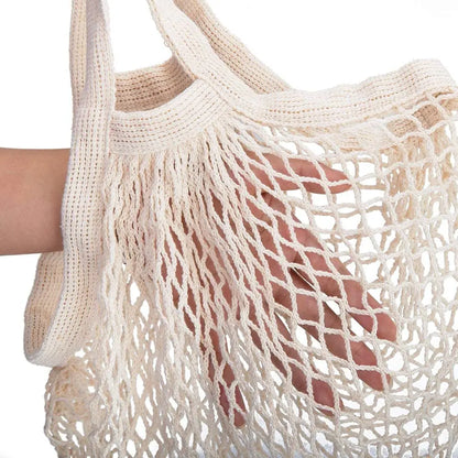 Reusable Fruit Vegetable Bag Washable Cotton Mesh Grocery Bags Cotton String Bags Net Shopping Bags Mesh Bags for Fruit Storage