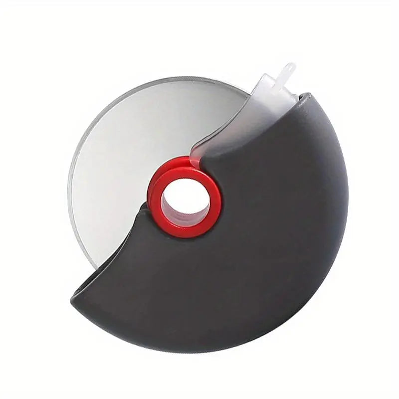Stainless Steel Pizza Cutter, 1 Count Pizza Slicer with Cover, Pizza Wheel, Pasta & Pizza Utensils for Home Kitchen, Kitchen Food Utensils & Gadgets, Kitchenware