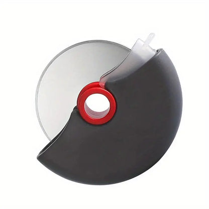 Stainless Steel Pizza Cutter, 1 Count Pizza Slicer with Cover, Pizza Wheel, Pasta & Pizza Utensils for Home Kitchen, Kitchen Food Utensils & Gadgets, Kitchenware