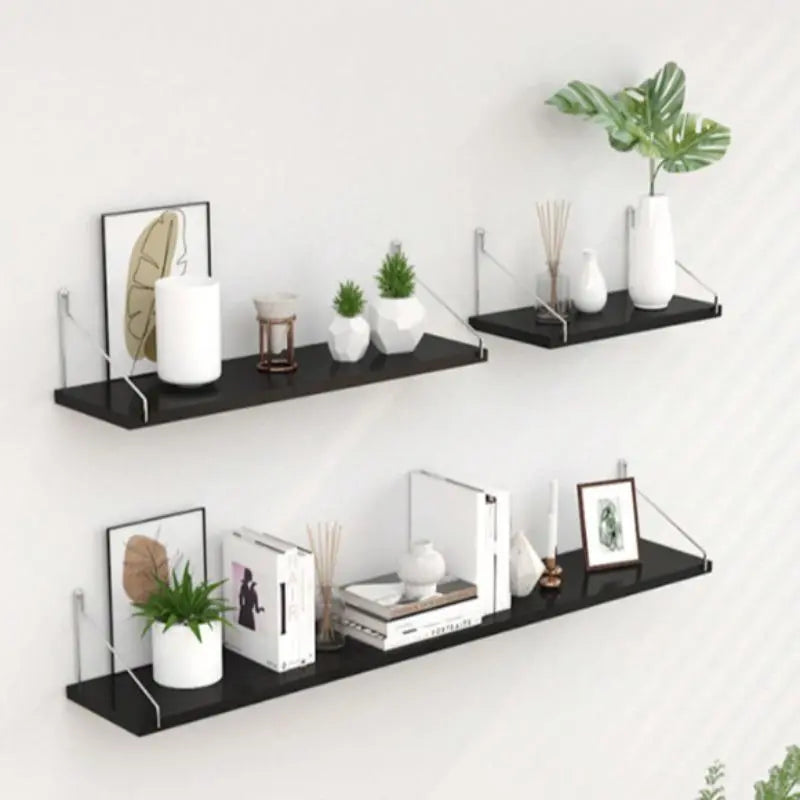Wall Mounted Shelf, 1/3 Counts No Drill Wall Mounted Shelf, Wall Hanging Shelf for Home Bedroom Kitchen Bathroom Toilet Study Room, Wall Mount Design, Shelfs for Wall