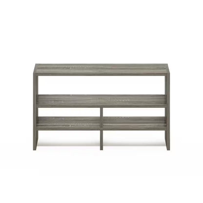 Hermite French Oak Desktop Organizer and Bookcase