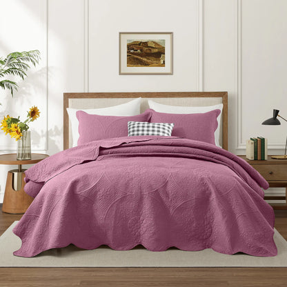 Transform your bedroom with the Imperial Homeware Floral Ultrasonic Bedspread Set! 🌸 Lightweight, breathable, and machine washable – perfect for all seasons. Available in Twin, Queen, and King sizes! 🛏️✨ #HomeDecor #Bedding #CozyVibes